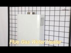 homeland flue exhaust type water heater 10l 20kw led lcd display