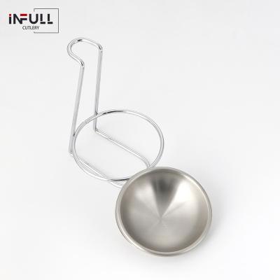 China Durable stainless steel soup spoon strainer base for sale