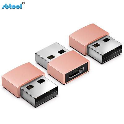 China New portable hot retail products support customized silver logo aluminum alloy shell usb c power adapter for sale