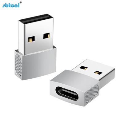 China Mini Portable Wholesale Products Mini Portable USB Connector OTG Zinc Alloy Adapter For Laptop Computer for sale