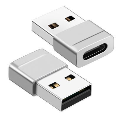 China LAPTOP USB 2.0 to USB C OTG Adapter Zinc Alloy Connector for sale