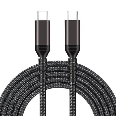 China Aluminum Alloy Housing USB-c OTG 60W Sbtool USB Cable Customized High Speed ​​Type C To Type C USB Cable for sale