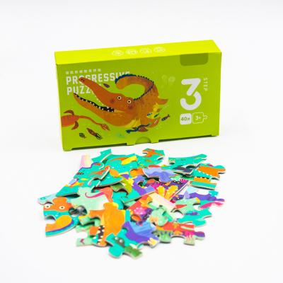 China Paper Animal Paper Products Kids Puzzles A Variety Of Educational Toys for sale