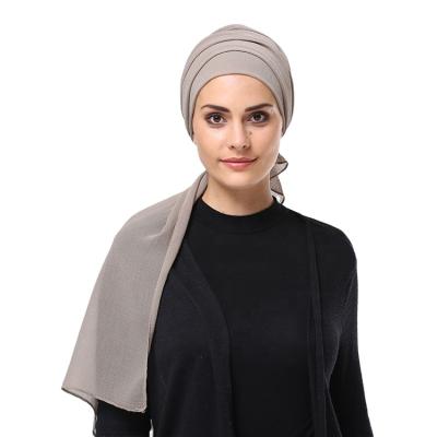 China Cheap Bulk Lady Scarves Women Tiny Wrinkle Tiny Wrinkle Chiffon 23 Colors Thin Chiffon Muslim Scarf for sale