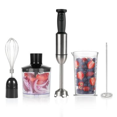 China Design SUS Housing Hand Held Blender, Electric Professional Multifunction 4 in 1sticker Stir Bar, BPA Free for sale