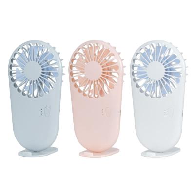 China New Arrival Practical Cute Handheld Rechargeable Portable Indoor Outdoor Use Fan USB Fan Fan Items Kids Promotional Premiums for sale