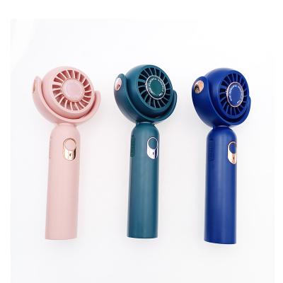 China Cute Design 3 Car Powerful Handheld Cute Gear Personal Desktop Small With Low Light Type C Mini Portable Rechargeable Makeup Fan for sale