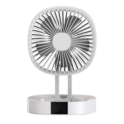 China / Outdoor Home Foldable USB Rechargeable Mini Table Fan 3 Speeds Multifunctional Portable Silent Portable Hanging Fan Camping Tent Fan for sale