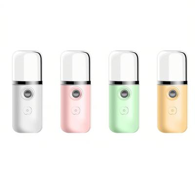 China OEM Mini Facial Humidifier Facial Mist Sprayer USB Face Sprayer Mini Mist Sprayer Nano USB Rechargeable Handheld Facial Mist Hydration for sale