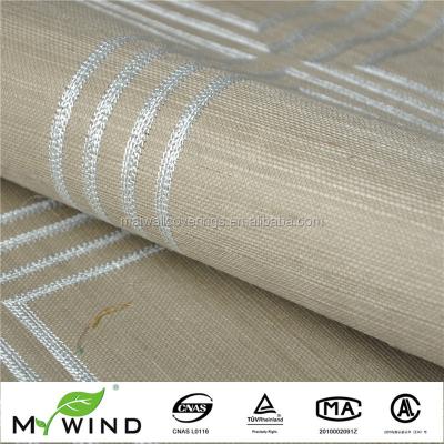 China Wall Art Sisal Wallpaper Home Decor Modern Fashion Designs Administration, Entertainment, Commerce, Household Use for sale