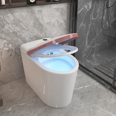 China MT5102 Automatic Operation Automatic Sensor Flushing Toilet Bowl Electric One-Piece Japanese P-trap Smart WC Smart Toilet for sale