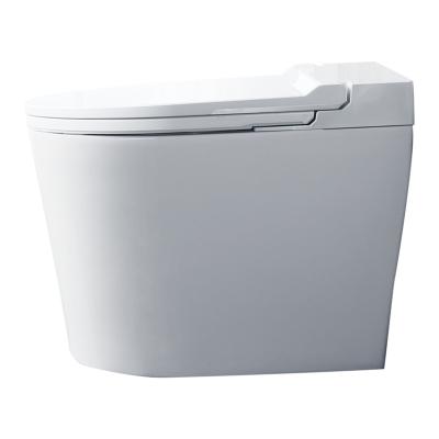 China Wholesale One Piece Automatic Operation Flush Multifunctional Ceramic P-trap Tankless Wall Hung Automatic Flow Smart Electric Smart Toilet for sale