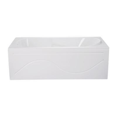 China Eco-friendly Hot Selling Anti-sliding White Soaking Hot Tub Cheap Corner Bathroom Apron Outdoor Waltmal For Baby Bath WTM-02112D for sale