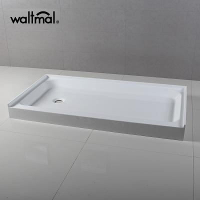 China Hot Sale Eco-friendly Modern 60X32 Inch Acrylic Shower Tray Square Shower Base for sale