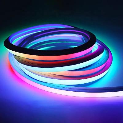 China Modern Wholesale factory price Indoor outdoor DC12V/24V flexible RGB led strip light neon light for sale