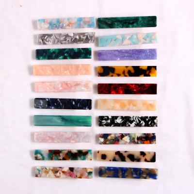 China RARA 6.5CM Fashion Hair Clips Women Hair Accessories Turtle Three Color Set Barrette for sale