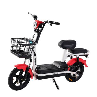 China Hot Selling Electric Bicycle High Carbon Steel Adult Electric Bicycle Manufacturer 350 Watt Electric Bike for sale