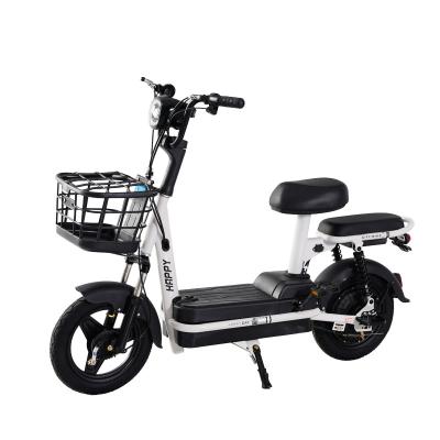 China 48V 15A 2 Seat Lithium Battery High Carbon Steel Bike For Kids Family Electric E Bikes Electric Bicycle for sale