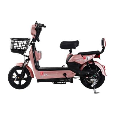 China 2022 Southeast Asia High Carbon Steel High Quality 2Wheel Adult Electric Bicycle for sale