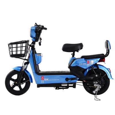 China Ebike Electric Bike 48V Bicycle 20Ah Fat Lead Acid Battery High Carbon Steel Electric Tire for sale