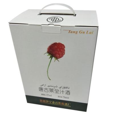 China Recyclable White Corrugated Cardboard Shipping Boxes Mailer Boxes Bulk For Packing Strawberry for sale