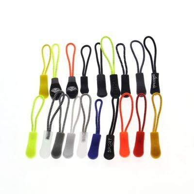 China Custom PVC Zipper Puller Nickel Free Rubber Silicone Soft Pull For Coat for sale