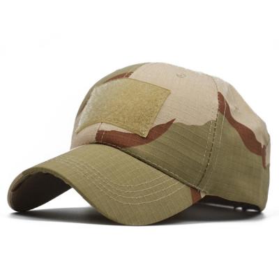 China 2020 COMMON New Design Embroidered Flat Surface Baseball Caps Customized Military Baseball Caps for sale