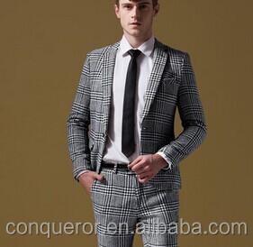 China Anti-pilling bespoke men's winter suit SHT1078 for sale