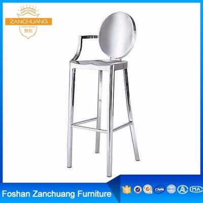 China Environment Friendly Bar Furniture Stainless Steel Cheap Acrylic Chair King Bar Stools for sale