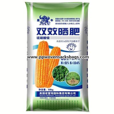 China BOPP Laminated Woven Polypropylene Bag for Packing Ammonium Sulfate Nitrate for sale