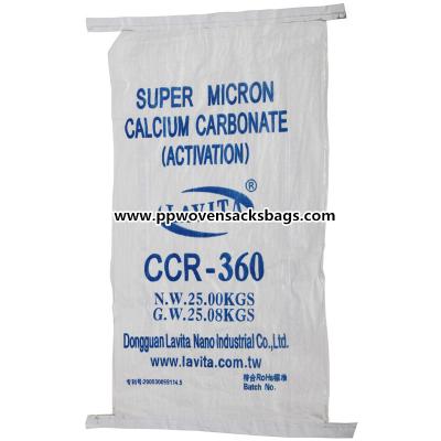 China High Strength Durable PP Woven Valve Bag Sacks , Reusable Woven Polypropylene Bags for sale