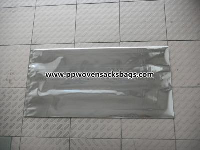 China Food Grade Silver Aluminum Foil Packaging Bags Stand Up Pouches with Custom Printing for sale