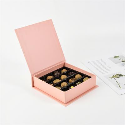 China Recycled Materials High Performance Reusable Lid And Base Empty Cardboard Box Chocolate Boxes for sale