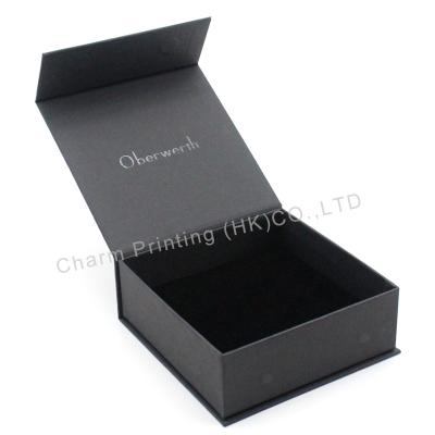 China Wholesale Recycled Materials Custom Reusable Biodegradable Black Eco Friendly Book Magnet Packaging Box for sale