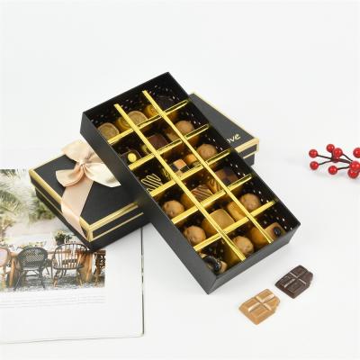 China Recycled Materials Luxury Colored Custom Chocolate Packaging Boxes For Chocolate And Candy for sale