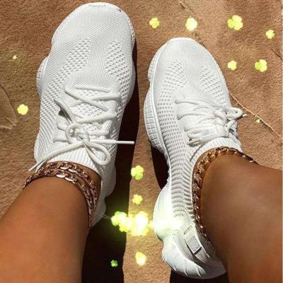 China CUSHIONING New Style Sneakers Air Cushion Running Shoe For Knitting Lightweight Sport For Women for sale