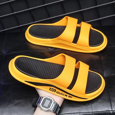 China Waterproof fashion 2022 new summer men slippers design cheap slippers woman casual shoes and men unisex sandals for sale