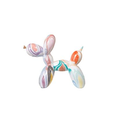 China Art Deco Factory wholesale hot selling balloon dog ornaments resin crafts Nordic creative home decorations for sale