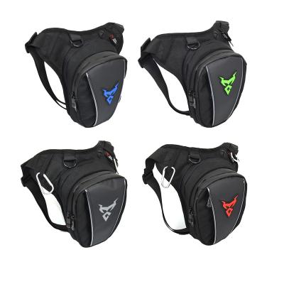 China Motorcyle Motocentric Motorcycle Drop Leg Bag Carbon Fiber Waterproof Hip Bum Fanny Pack Sports Waist Bag Cycling Casual Shoulder Bag for sale