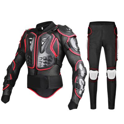 China Good Quality Anti-UV Armor Men Full Body Protector Suit Wildmx Moto Gear Racing Armor Motorcycle Jacket With Armors for sale