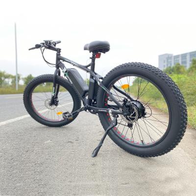 China Fat Ebike most attractive 36V 500W fat bike ebike ALLOY view 26 inch big cruiser power fatbike electric bike 48v for big man EU for sale