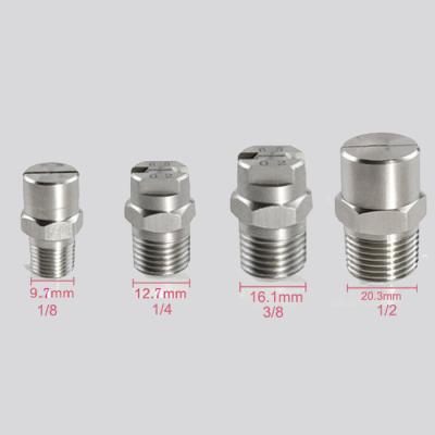 China High Hardness High Pressure Fan Car Flat Gasket Cleaner Jet Spray Nozzle for sale