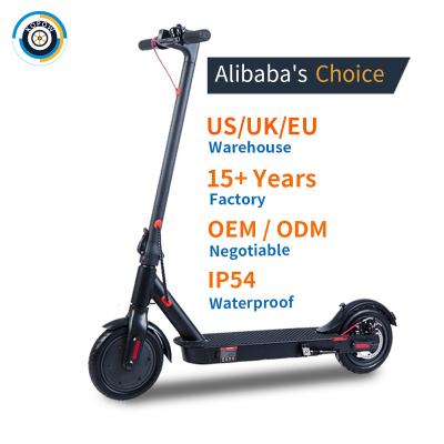 China Max Wheel E9Pro Electric Scooters Unisex Ride City Warehouse Waterproof Adult Foldable Spain Tire 8.5 Inch 350w Tire Scooters for sale