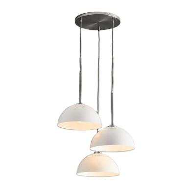 China Mid Century ZG Sculptural 3-Light Metal Chandeliers Island Ceiling Light For Restaurant for sale