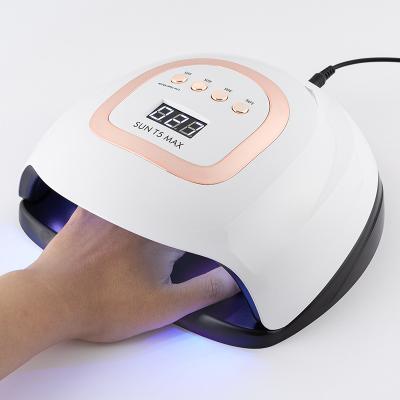 China wholesale professional uv polygel dryer high power flexible led/uv set led nail gel polish lamp for nail drier machine 245*118*232mm for sale