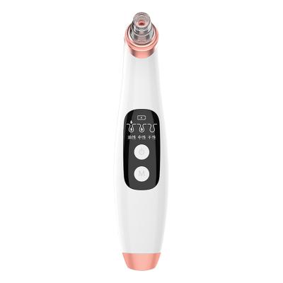 China 2022 Black Head Rechargeable Electric Visible Pore Vacuum Blackhead Cleaner Blackhead Remover for sale