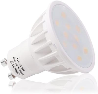 China Modern 6W Dimmable GU10 Led Spotlight Bulb For Home Lighting for sale