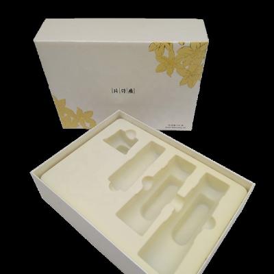 China Custom Luxury Cosmetic Beauty Lip Gloss Paper Set Packing Professional Storage Case Tray Brushes Free Makeup Samples Box for sale