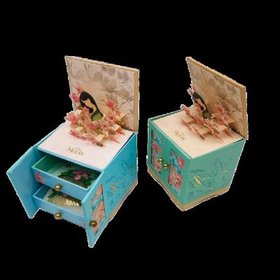 China Empty Folding Newly Draw Sliding Slide Out Match Drawer Paper Lens Jewelry Packaging Cardboard Gift Boxes à venda