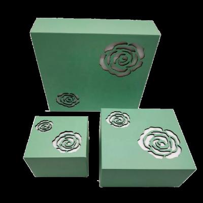 中国 Logo Shell Green Envelop Luxury Customized Packaging Black Travel Soft Foam Kraft Paper Girls Leather Jewellery Boxes 販売のため